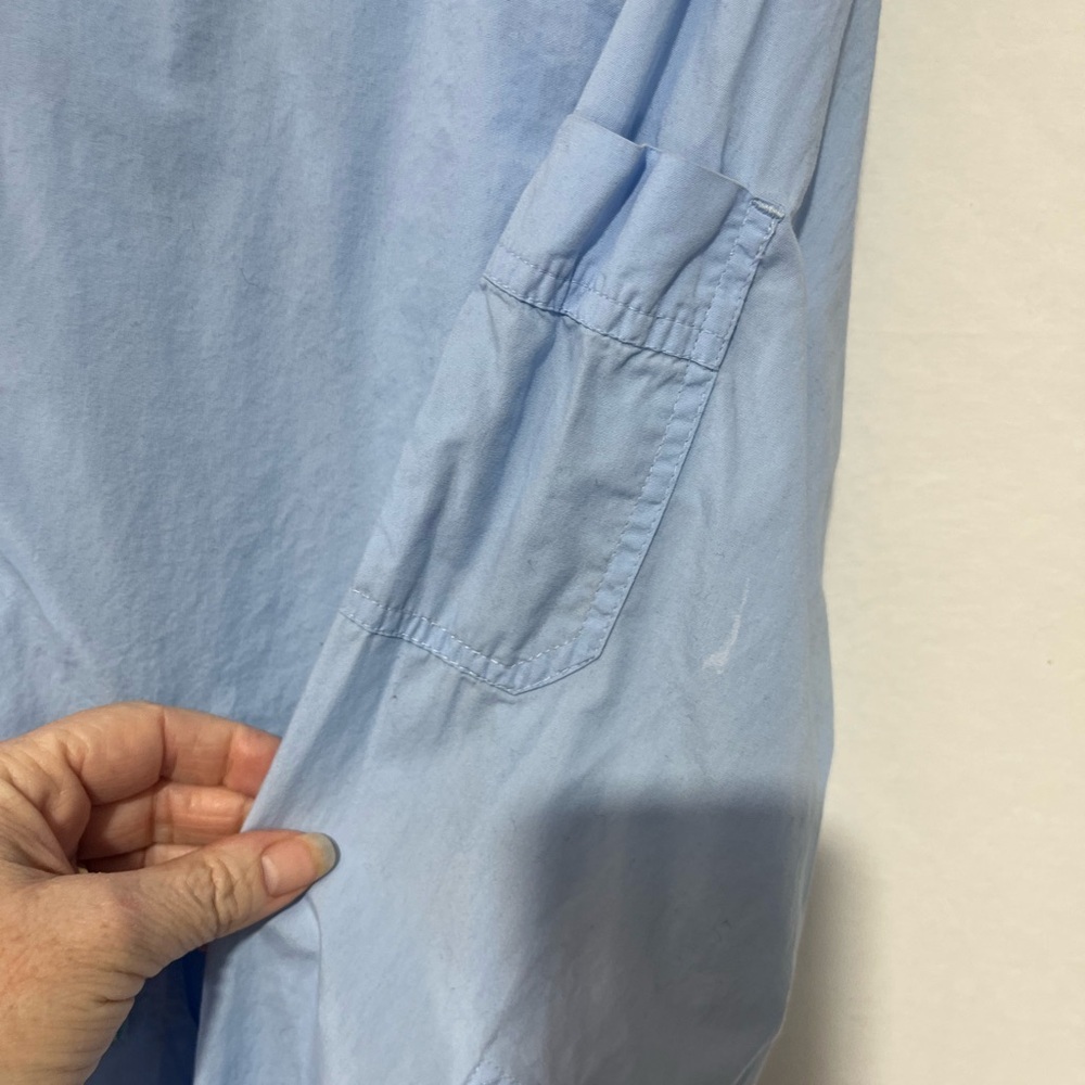 Catalina Light Blue Hooded Jacket and Pants Set Women's 100% Cotton Size M 8/10 - Picture 13 of 14